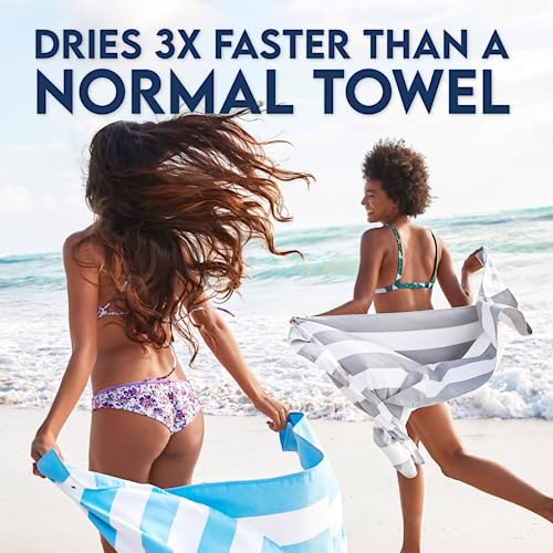 Dock & Bay Quick Dry Beach Towel - Cabana - Set of 6 - Large - color: Cabana - Set I (6), size: Large (160x90cm, 63x35")