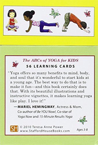 The ABCs of Yoga for Kids Learning Cards