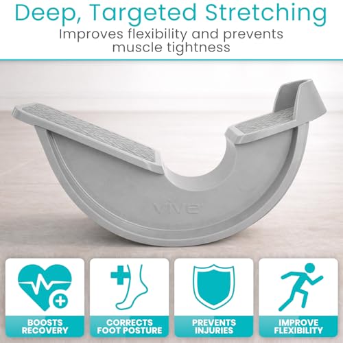 Vive Foot Rocker - Calf Stretcher for Achilles Tendinitis, Heel, Feet, Shin