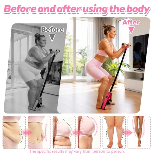 Pedal Resistance Band with Handles,Multifunctional Exercise Bands