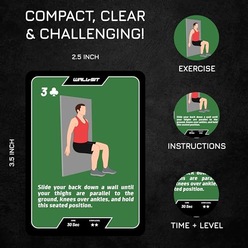 BREAKING LIMITS Workout Cards Deck - Bodyweight Exercise & Pilates Cards - style: Bodyweight