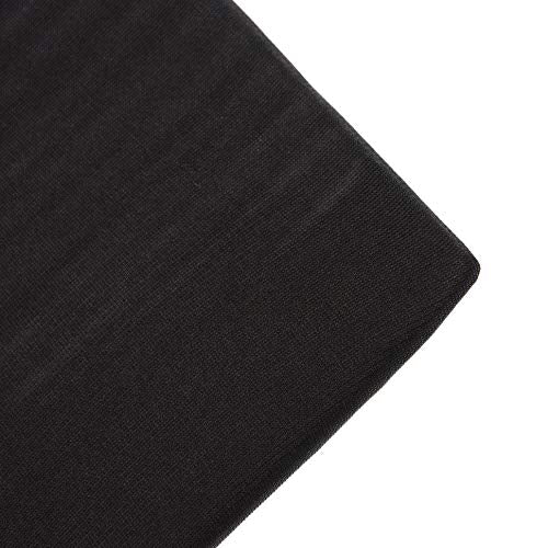 Aerial Yoga Hammock Swing, 4.5 Yards, Aerial Silks with Hardware - color: Black, size: 4.5 yards