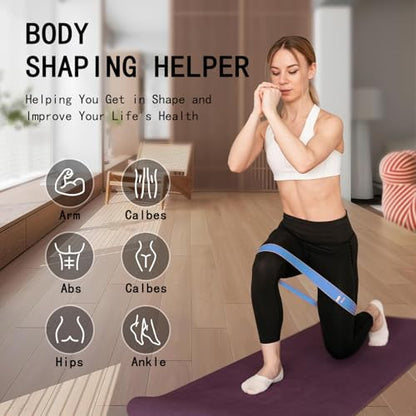 Yoga Knee Support Pad for Women Pilates Kneeling Cushion | Elbows Wrist Hands Head Foam Extra Thick Men Exercise Knees Pads Set of 6 Pieces - color: Blue