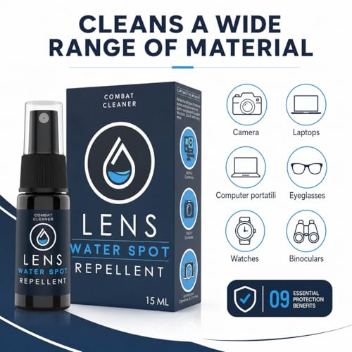 Combat Cleaner Camera Lens Cleaner with Microfiber Cloth, Camera Care Kit