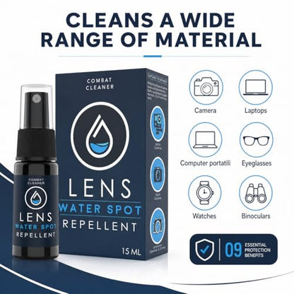 Combat Cleaner Camera Lens Cleaner with Microfiber Cloth, Camera Care Kit
