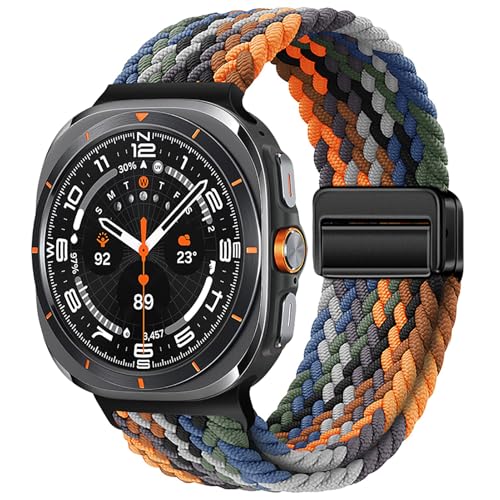 Sport Magnetic Band Compatible with Samsung Galaxy Watch Ultra 2/Ultra 47mm - color: Camouflage, size: for Galaxy Watch Ultra 2 1/Ultra(2025)