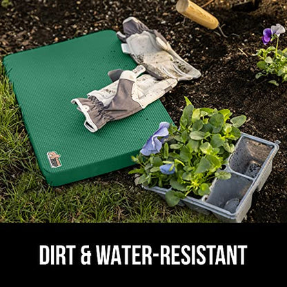 GORILLA GRIP® Extra Thick Foam Kneeling Pad for Gardening, 17.5x11 Grass - color: Grass