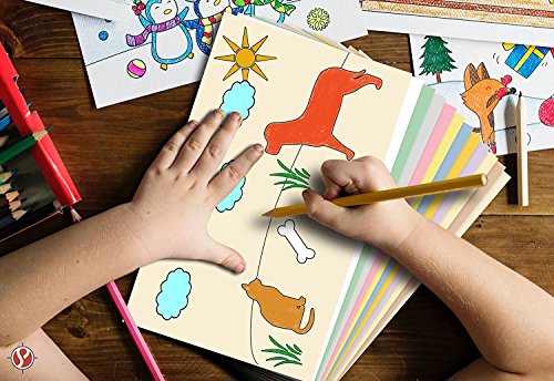 Color Cardstock Paper 67 Vellum Bristol, Sizes: 8.5 x 11 | 11 x 17 | 8.5 x 14 |1 ream of 250 Sheets Per Pack. (11 x 17 Canary) - color: Canary, size: 11 x 17