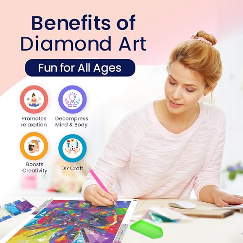 Modern Merch Marvel Diamond Art Kits for Adults, Deadpool 5D Diamond Painting for Adults, DIY Deadpool Wall Art Marvel Cross Stitch Gem Art, Full Round Drill 12x16in - color: Deadpool