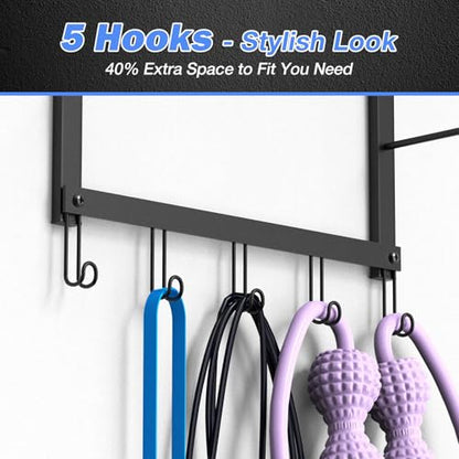 Yoga Mat Holder Wall Mount for Home Gym Accessories Storage