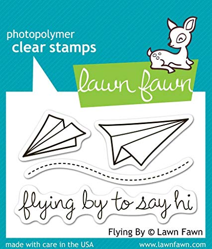 Flying by Clear Stamp Set (Lawn Fawn)