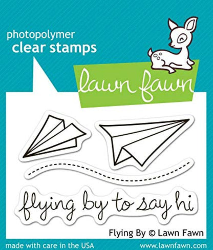 Flying by Clear Stamp Set (Lawn Fawn)