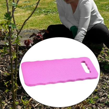 Colaxi Kneeling Pad Knee Mat Foam Garden Kneeling Pad Knee Cushion Floor Sitting for Camping Praying House Clean Repair Work Fitness - color: Pink
