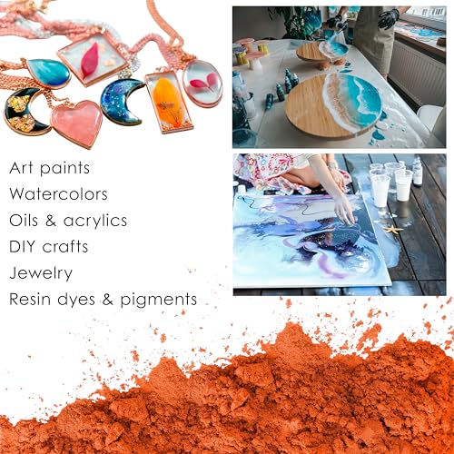 U.S. Art Supply Mica Pearl Pigment Powder Kit, 12 Deluxe 3.5oz (100g) | Jewelescent - Cosmetic Grade, Epoxy Resin Color Pigment, Mica Powder for Resin, Soap, Slime, Candle Dye, Art - style: 12 Color - Deluxe Set