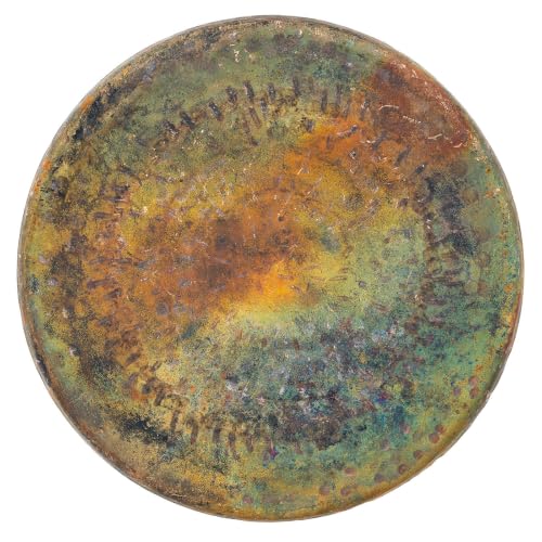 Unlimited Atlantis Gongs - Includes Gong, Mallet & Rope/Unlathed Bronze Gong W/Ancient Look/For Sound Healing, Meditation, & Yoga - size: 12"