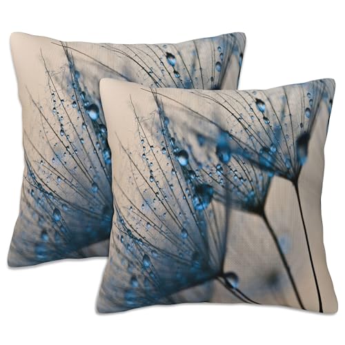 Throw Pillow Cover Case Modern Floral Pillow Covers 18x18 Inch Set of 2,Soft Decorative Throw Pillow Case for Living Room Bedroom Sofa Couch Cushion Covers - color: Modern Floral