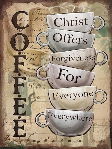 mrpwnle Coffee Diamond Art Kits for Adults Christian Diamond Painting Kits | Coffee Diamond Art Painting Kits for Beginners, 5D Full Round Drill Gem Art, Diamond Dots Crafts Kit Home Decor 12X16 Inch - color: Coffee, size: 11.8x15.7in(30x40cm)