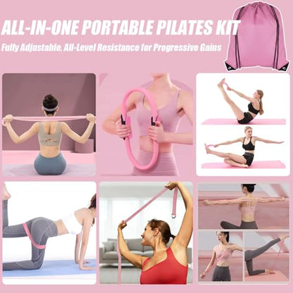 Pilates Equipment, Pilates Kit for Women Home Workouts