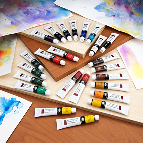 Royal & Langnickel Watercolor Artist Tube Paint, 21ml, 24-Pack - size: 1 Count (Pack of 1)