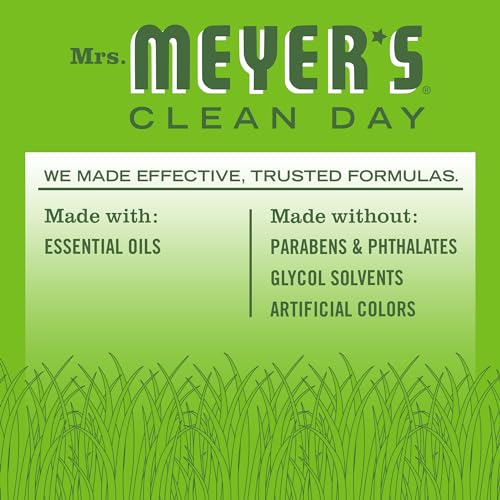 Mrs. MEYER'S CLEAN DAY Multi-Surface Everyday Cleaner,Fresh Cut Grass Scent,16 Fl Oz Bottle,(Pack of 2) - size: 16 Fl Oz (Pack of 2)