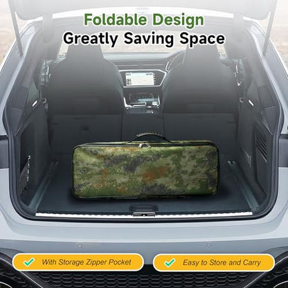 Folding Stretcher for Medical Emergency with Heavy Duty Handles - color: Camo