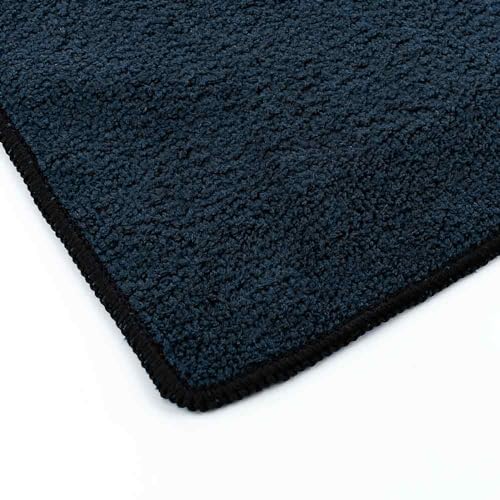 The Rag Company - Sport & Workout Towel - Gym, Exercise, Fitness, Spa, Ultra Soft, Super Absorbent, Fast Drying Premium Microfiber, 320gsm, 16in x 27in, Midnight (3-Pack) - color: Midnight