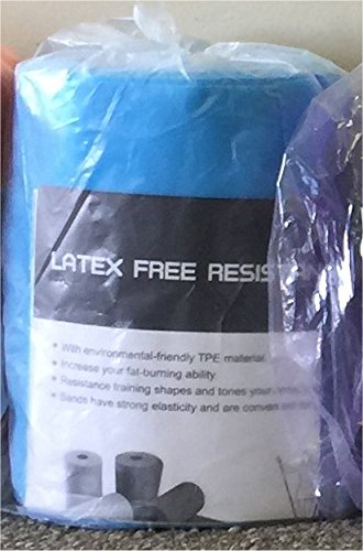 Therapist’s Choice® Professional Non-Latex Resistance Bands for Upper and Lower Body Exercise Workouts, Physical Therapy, Lower Pilates, and Rehab, 25 Yard (75 Feet) Roll Bulk Roll - size: Medium