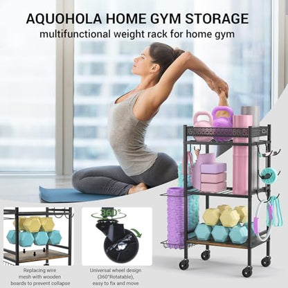 Yoga Mat Storage Racks, Home Gym Organizer, Gym Equipment Storage