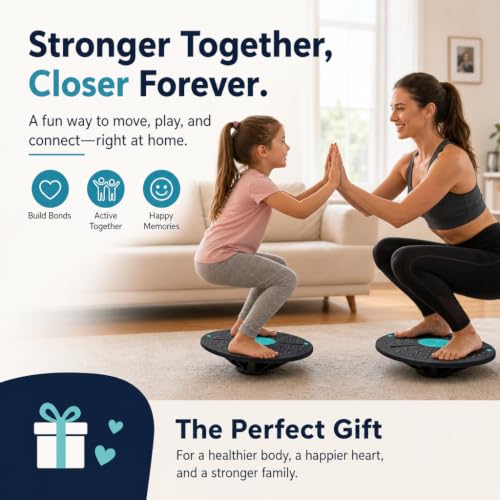 Wobble Exercise Balance Board, No-Skid Surface