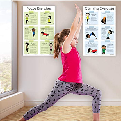 Exercise Posters for The Classroom and Home