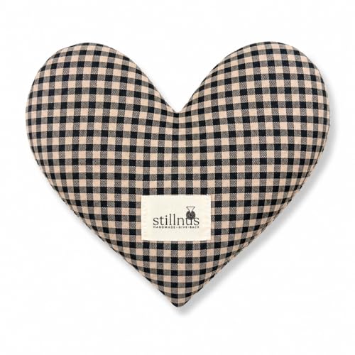 Stillnus Weighted Heart Eye Pillow & Eye Mask – Gift for Women - style: Gingham