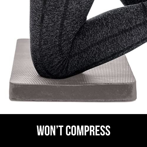 GORILLA GRIP® Extra Thick Foam Kneeling Pad for Gardening, 17.5x11 Gray - color: Gray
