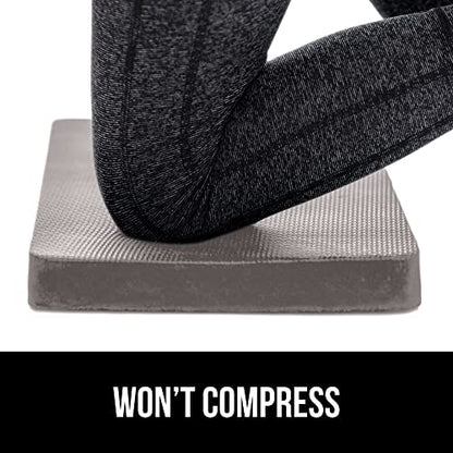 GORILLA GRIP® Extra Thick Foam Kneeling Pad for Gardening, 17.5x11 Gray - color: Gray