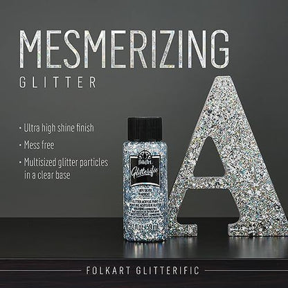 FolkArt Best of Silvers Acrylic Craft Paint Set Featuring 5 Premium Silver Paint Formulas, 96423 - color: Best of Silvers
