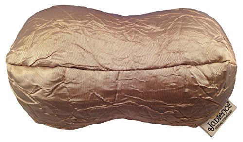 Jadience Lavender Herbal Neck Pillow – Gold: Warming + Cooling | Stress Relieving/Detoxifying | A Great Travel Pillow for Kids & Adults | The Best Neck Support for Sleeping or Watching TV - color: Gold