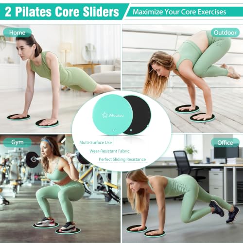 Pilates Kit Equipment, Pilates Ring and Ball for Women Home Workout