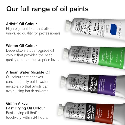 Winsor & Newton Winton Oil Color Paint, Basic Set, 10 x 21ml Tubes - style: Basic Set - 10 x 21ml
