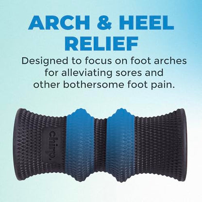 Chirp Foam Roller for Foot Massage and Pain Relief, Wheel+ 2" Foot Roller | Foot Roller, Foam Roller for Feet and Arches, Plantar Massage, Muscle Recovery, Compact 2 Inch