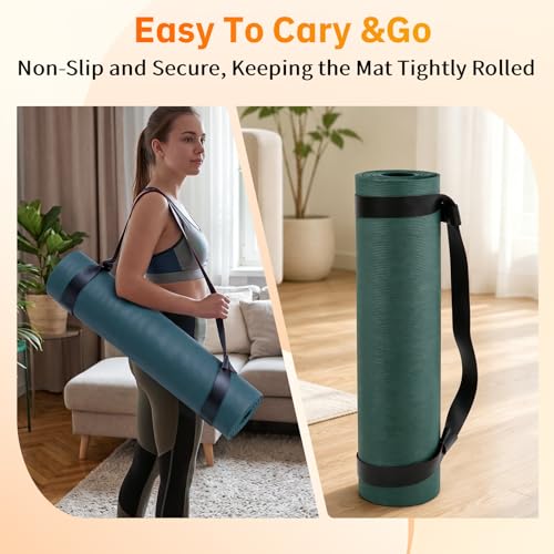 Yoga Mat Strap Compatible with Gaiam, No Mat Included