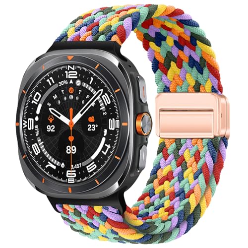 Sport Magnetic Band Compatible with Samsung Galaxy Watch Ultra 2/Ultra 47mm - color: Colorful, size: for Galaxy Watch Ultra 2 1/Ultra(2025)