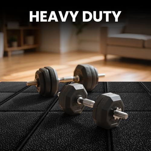 Treadmill Mat for Carpet & Hardwood Floors, 79''x39'', Under Equipment Mat | Non-Slip, Waterproof, Noise & Shock Absorbing: For treadmills, walking pads and exercise bikes on carpet or hardwood - size: 79"L x 39"W x 0.16"Th