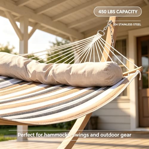 2 Pack Porch Swing Hammock Extender Chains, 21" Length - size: 21 in x 2pc