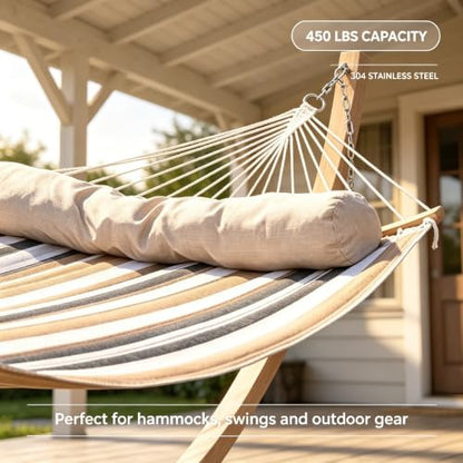 2 Pack Porch Swing Hammock Extender Chains, 21" Length - size: 21 in x 2pc