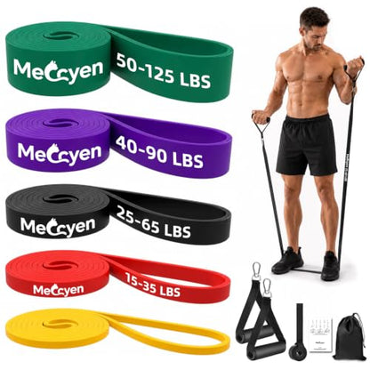 Resistance Bands Set,Exercise Bands with Handles&Door Anchor