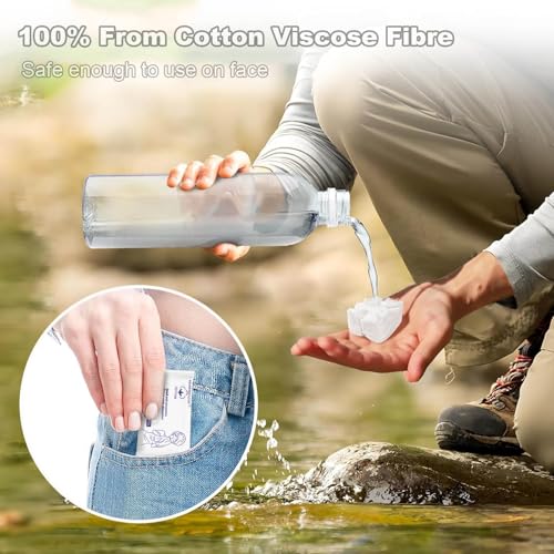 30 Pack Disposable Washcloths for Travel Compressed Towels Tablets - size: S size-30pcs 11.8"x9.5"