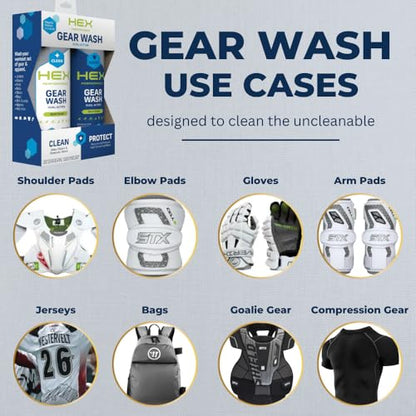 HEX Performance Dual Action Gear Wash for Activewear, Sport Scent, 4 oz