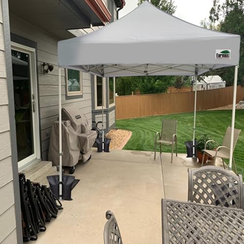 Eurmax USA 130LBS 4-Pack Universal Canopy Weights,Reinforced Double Pockets, Secure Wind Protection,Easy Wrap-Around Installation Heavy Duty Sandbags (Without Sand),Fits All Instant Shelter Legs,Blue - color: Blue, style: Twin Cylinder Sand