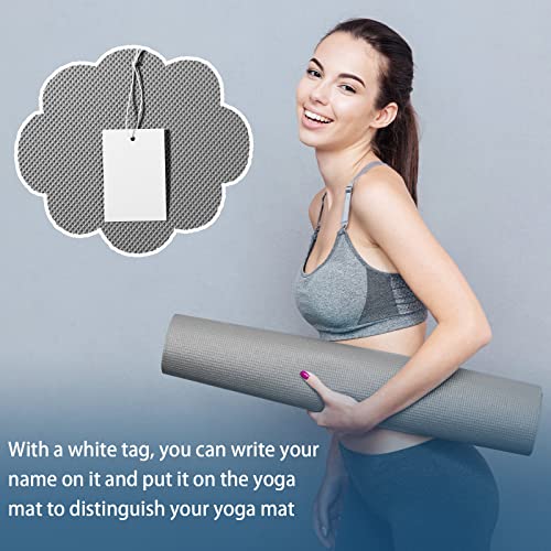 LEIFIDE 10 Pack Yoga Mat Bulk 68'' x 24'' x 4mm Thick Yoga Mat - color: Gray