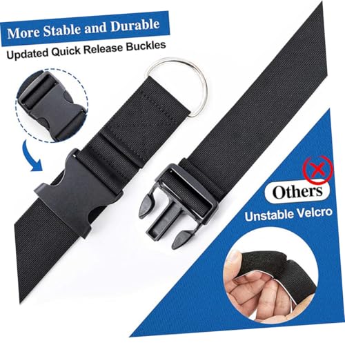 2pcs Adjustable Wall Mounted Storage Straps for Garage and Camping Chair, Heavy-duty Buckle Hanging Organizer, Multi-use Wall Storage System for Home and Outdoor