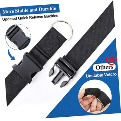 2pcs Adjustable Wall Mounted Storage Straps for Garage and Camping Chair, Heavy-duty Buckle Hanging Organizer, Multi-use Wall Storage System for Home and Outdoor